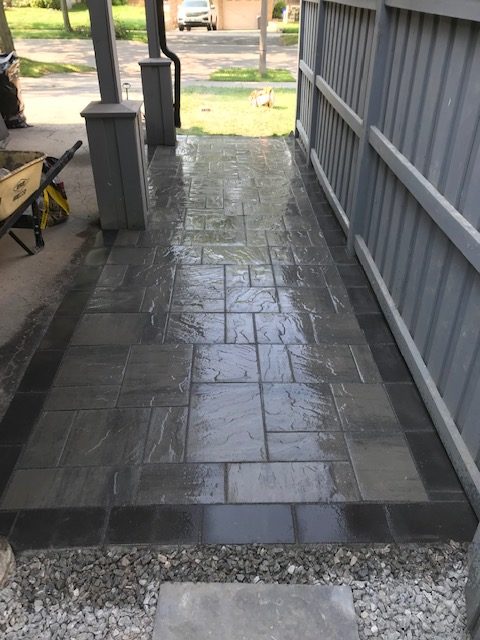 Interlocking Patio