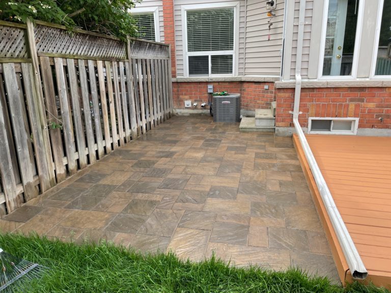 Interlocking Patio