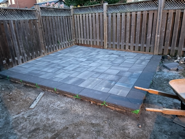Raised Patio